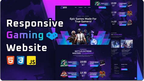 gaming website github